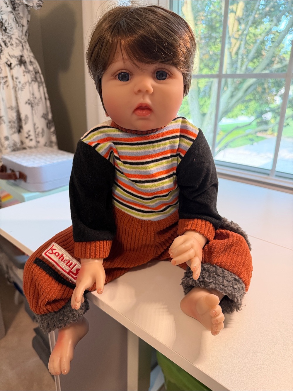 Vintage Vinyl Baby Doll